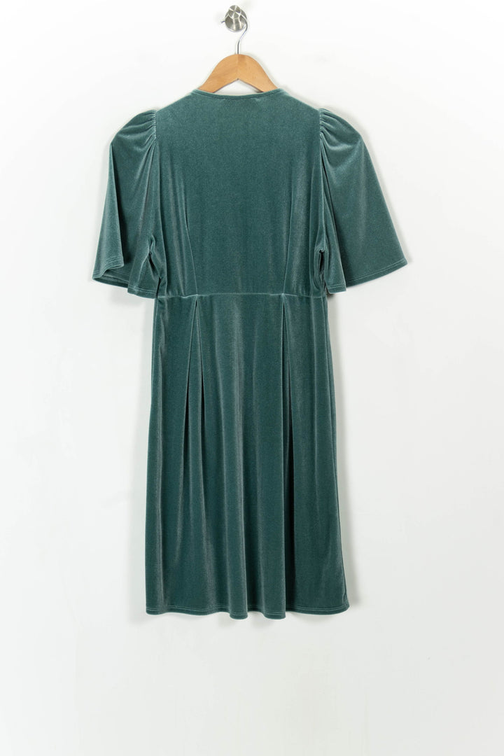 Robe Midi Bleue - Taille XS/34 de la marque Imprevu | PARAD107486 - Vendu par Paradigme - Image 4