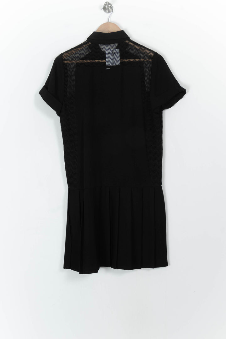 Robe Chemise Noire - Taille M/38 de la marque IKKS | PARAD107489 - Vendu par Paradigme - Image 4