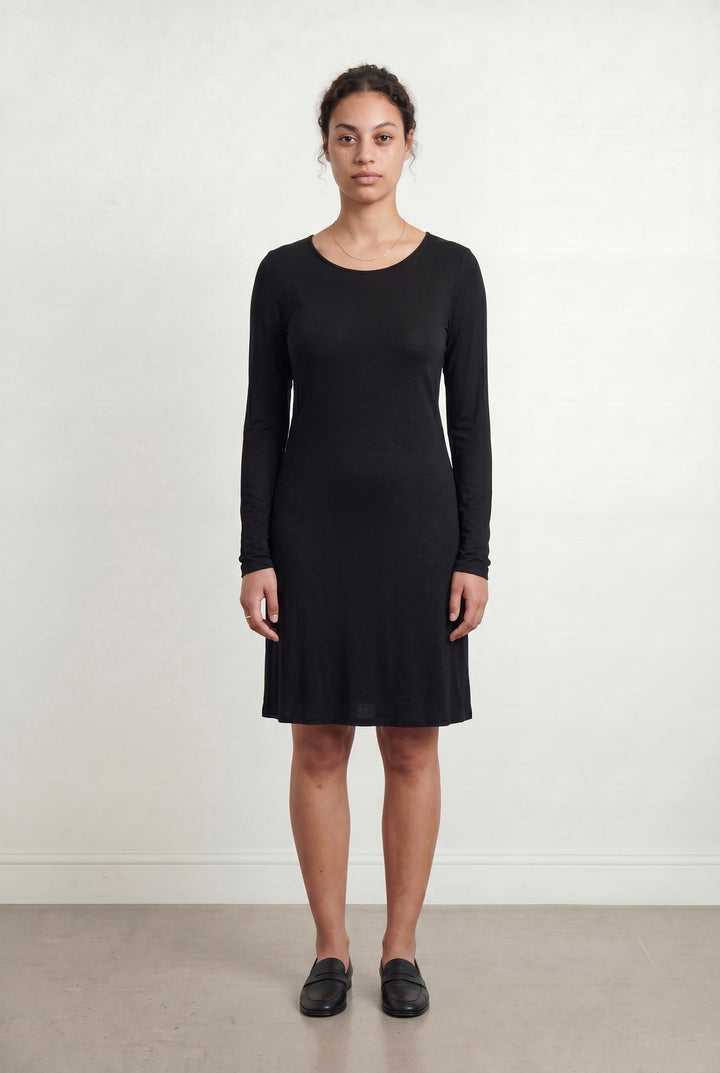 Robe Midi Noire - Taille L/40 de la marque Max Mara | PARAD107493 - Vendu par Paradigme - Image 1