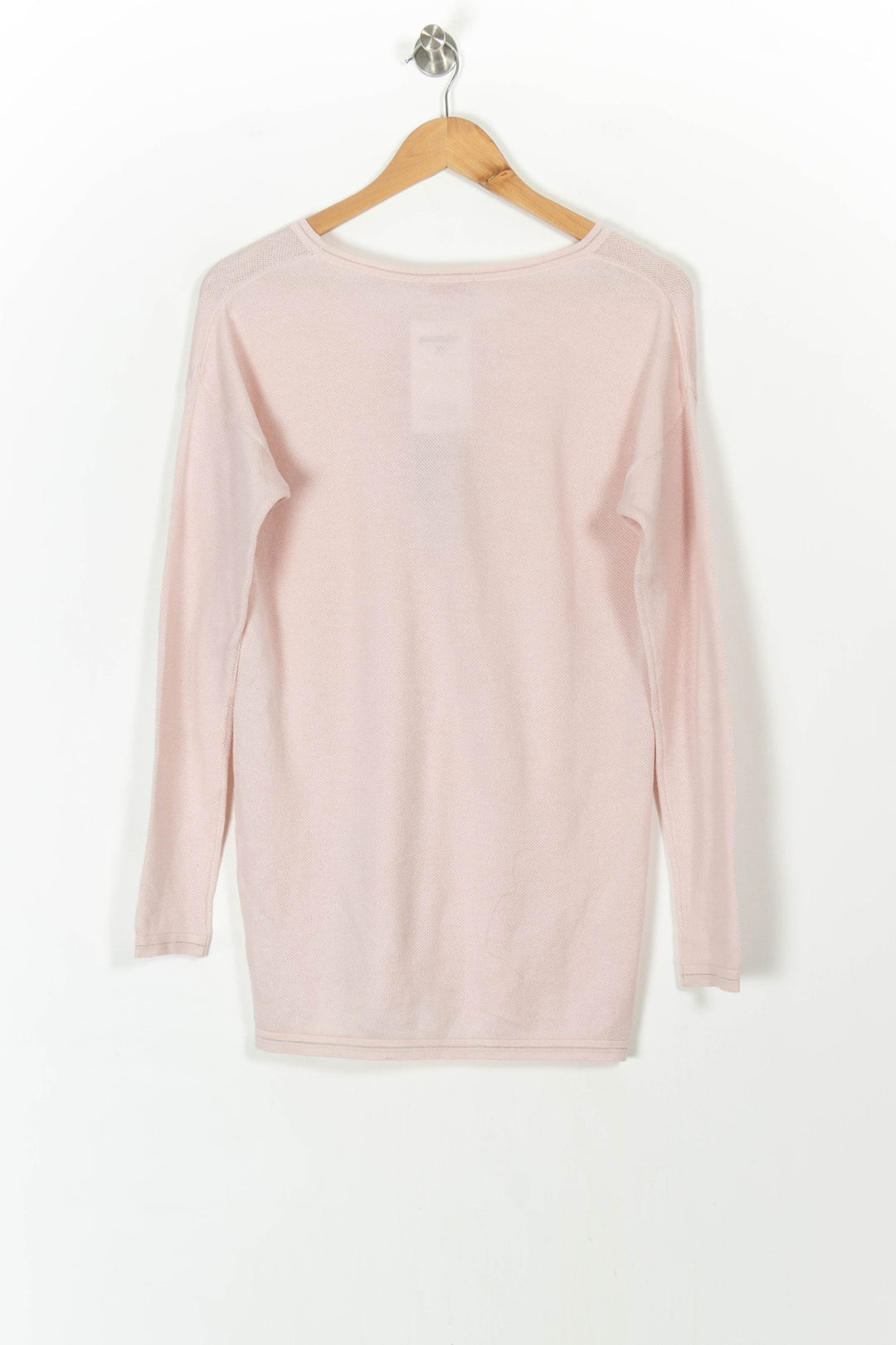 Pull Col Bateau Rose - Taille XS/34 de la marque Maison Montagut | PARAD107495 - Vendu par Paradigme - Image 4