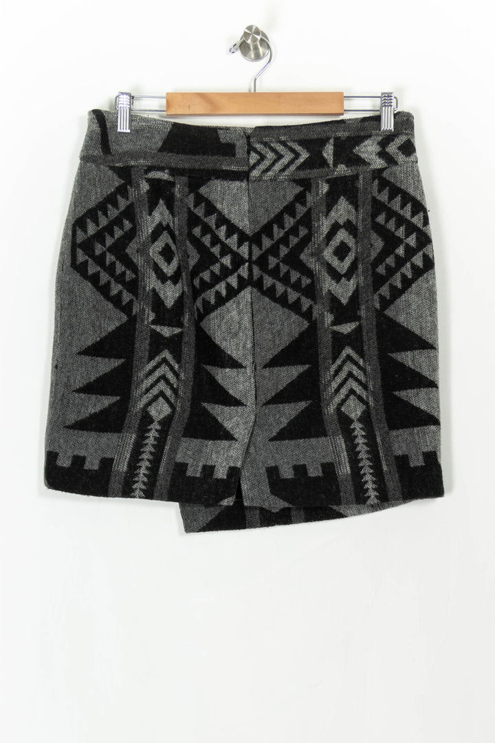 Jupe Courte Noire et Grise - Taille XL/42 de la marque Bérénice | PARAD107496 - Vendu par Paradigme - Image 4