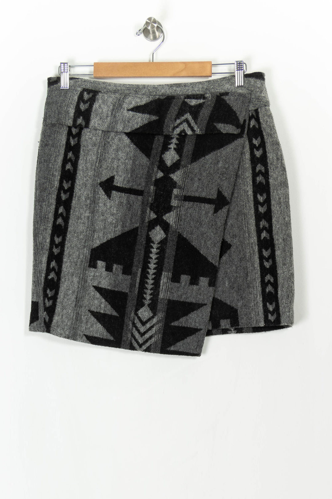 Jupe Courte Noire et Grise - Taille XL/42 de la marque Bérénice | PARAD107496 - Vendu par Paradigme - Image 2