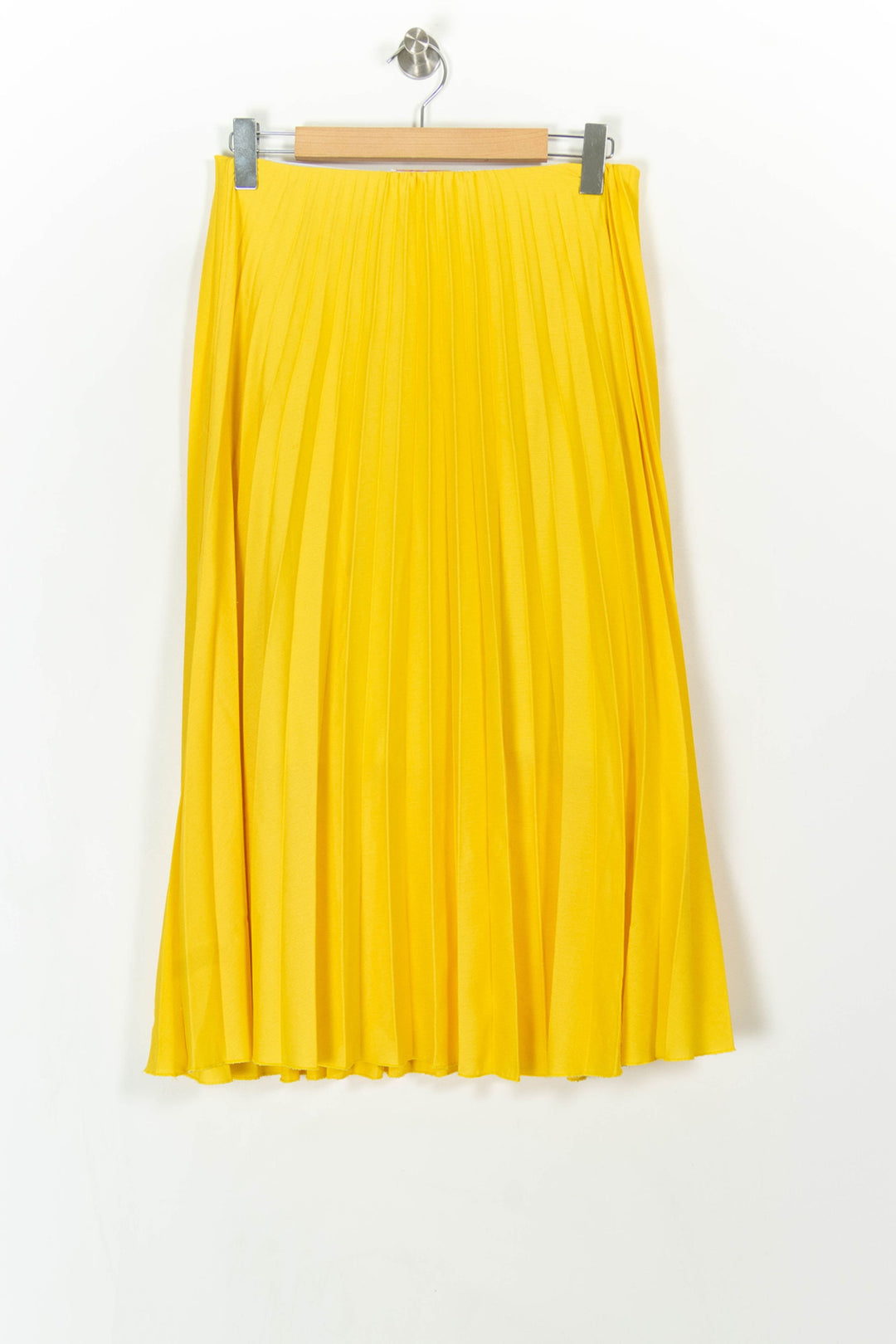 Jupe Plissée Jaune - Taille M/38 de la marque Imprevu | PARAD107497 - Vendu par Paradigme - Image 4