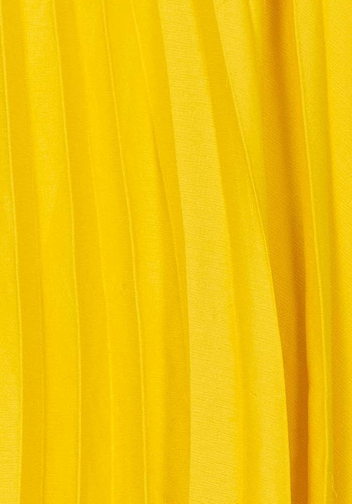 Jupe Plissée Jaune - Taille M/38 de la marque Imprevu | PARAD107497 - Vendu par Paradigme - Image 3