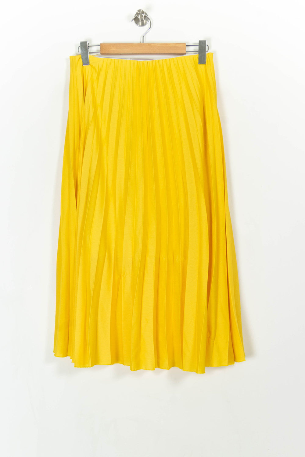 Jupe Plissée Jaune - Taille M/38 de la marque Imprevu | PARAD107497 - Vendu par Paradigme - Image 2