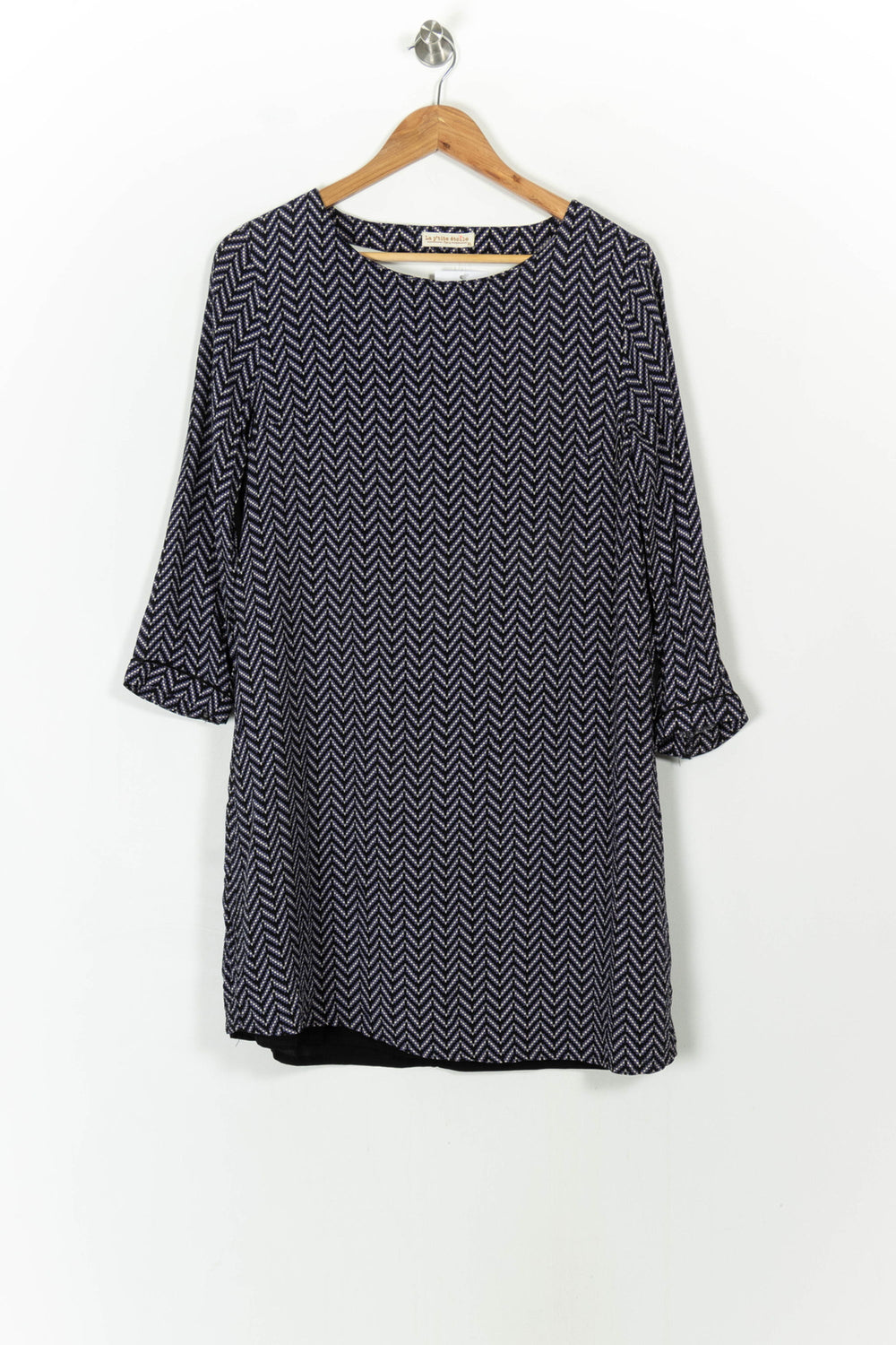 Robe Courte Noire et Blanche - Taille XL/42 de la marque La Petite Etoile | PARAD107498 - Vendu par Paradigme - Image 2