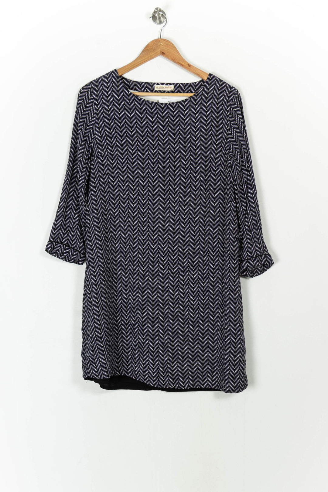 Robe Courte Noire et Blanche - Taille XL/42 de la marque La Petite Etoile | PARAD107498 - Vendu par Paradigme - Image 2