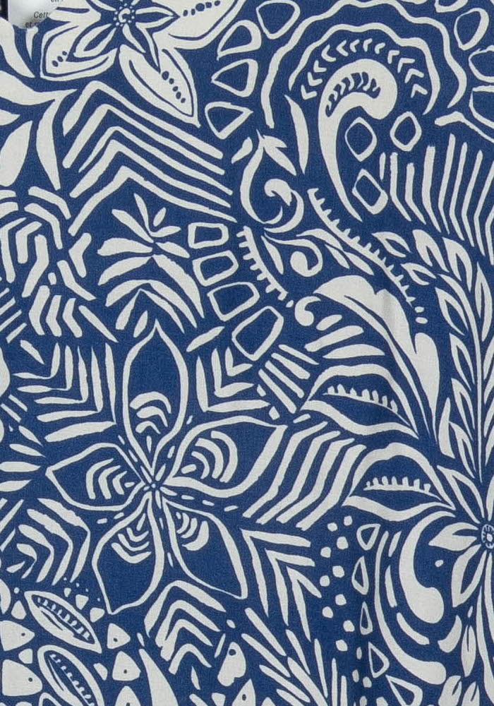 Robe Bleue et Blanche - Taille S/36 de la marque La Fée Maraboutée | PARAD107500 - Vendu par Paradigme - Image 3