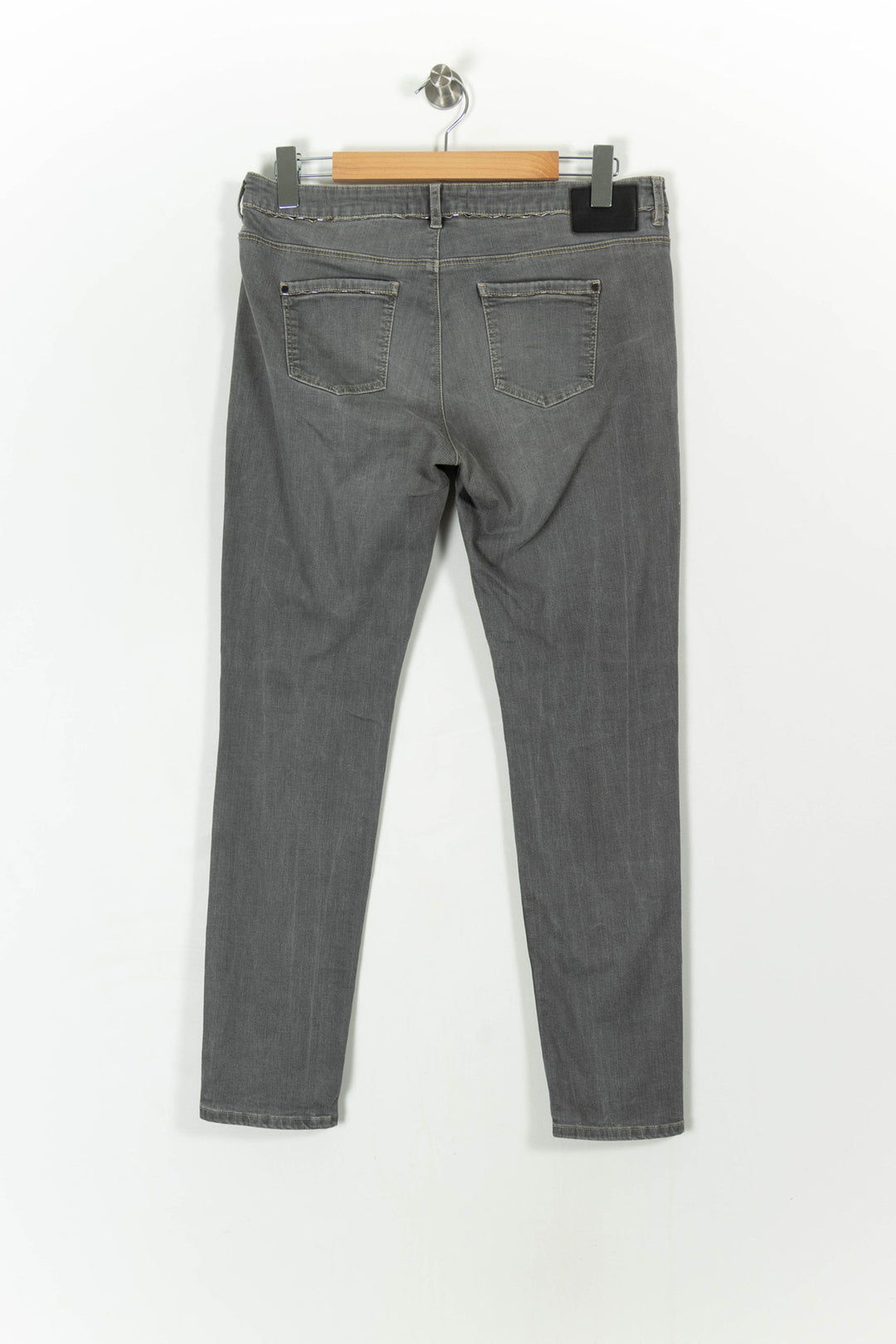 Jean Slim Gris - Taille XXL/44 de la marque One Step | PARAD107503 - Vendu par Paradigme - Image 4