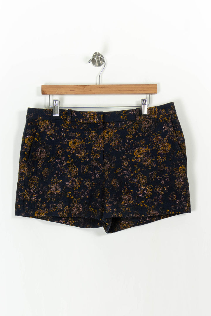 Short Noir et Jaune - Taille XXL/44 de la marque Caroll | PARAD107507 - Vendu par Paradigme - Image 2