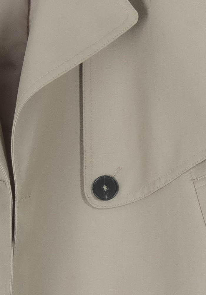 Trench Court Beige - Taille XS/34 de la marque Kookai | PARAD107508 - Vendu par Paradigme - Image 3