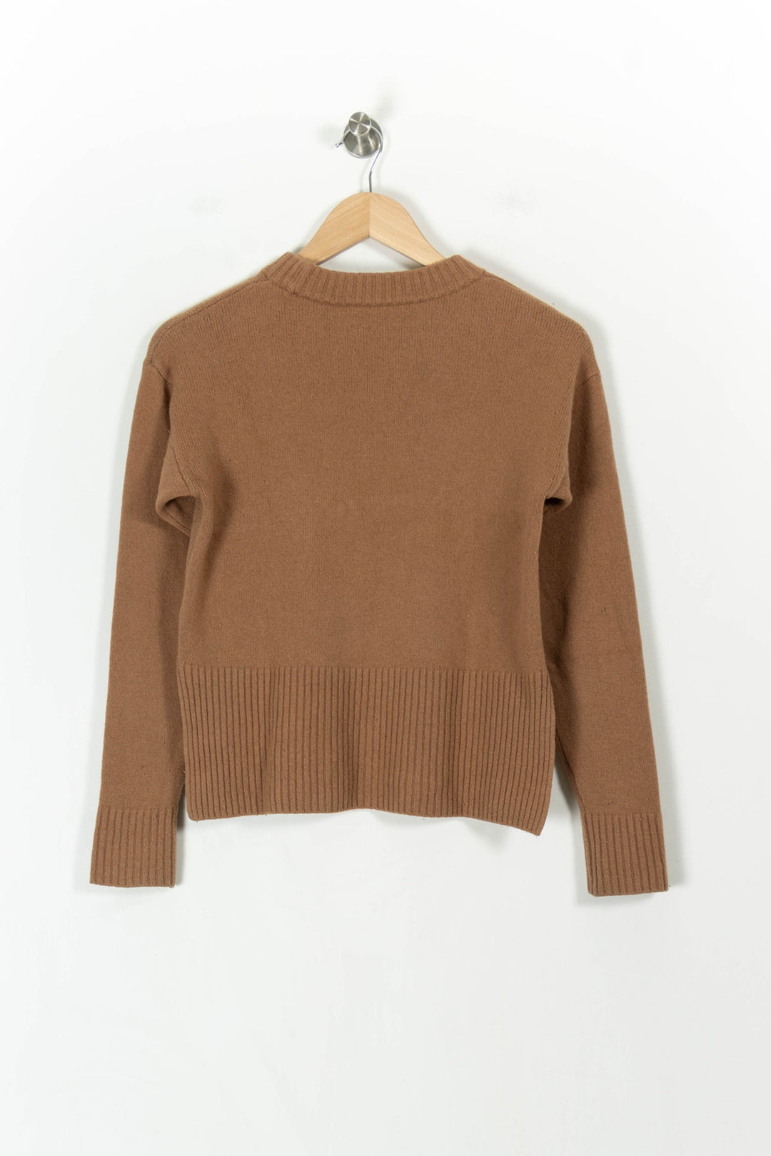 Pull Marron - Taille S/36 de la marque Tara Jarmon | PARAD107512 - Vendu par Paradigme - Image 4