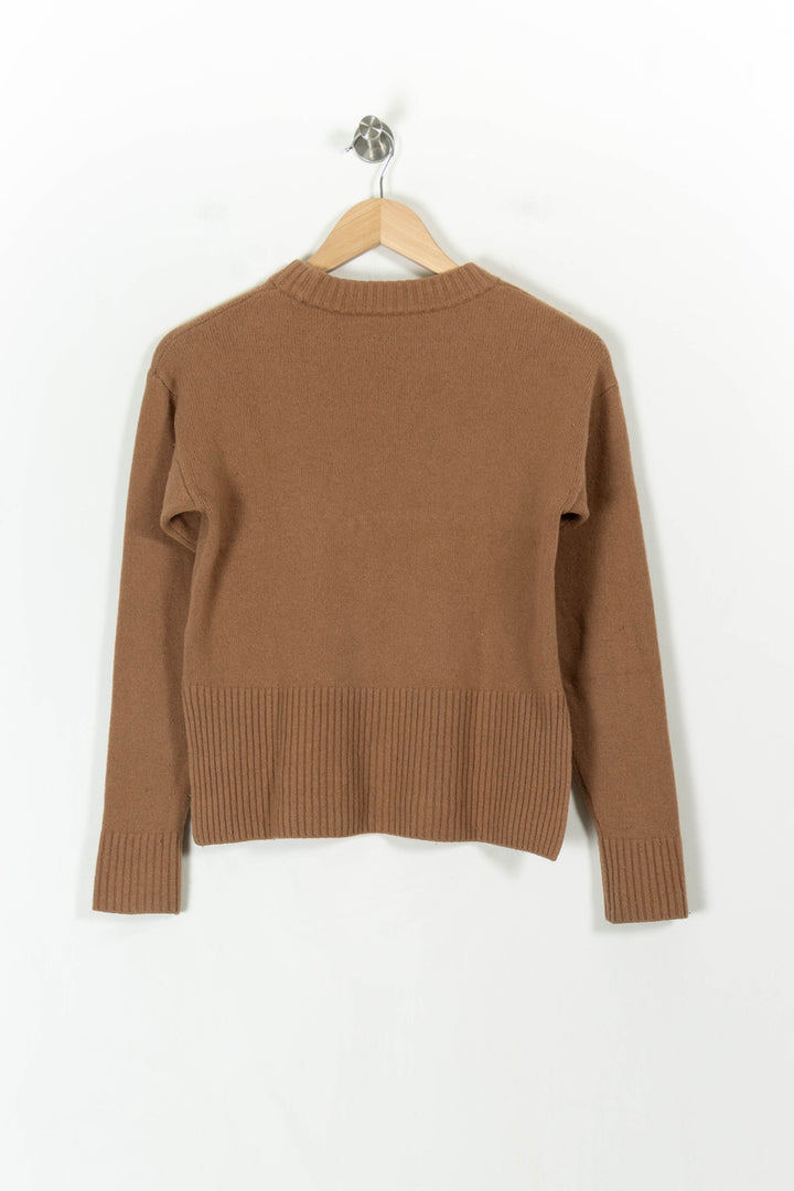 Pull Marron - Taille S/36 de la marque Tara Jarmon | PARAD107512 - Vendu par Paradigme - Image 4