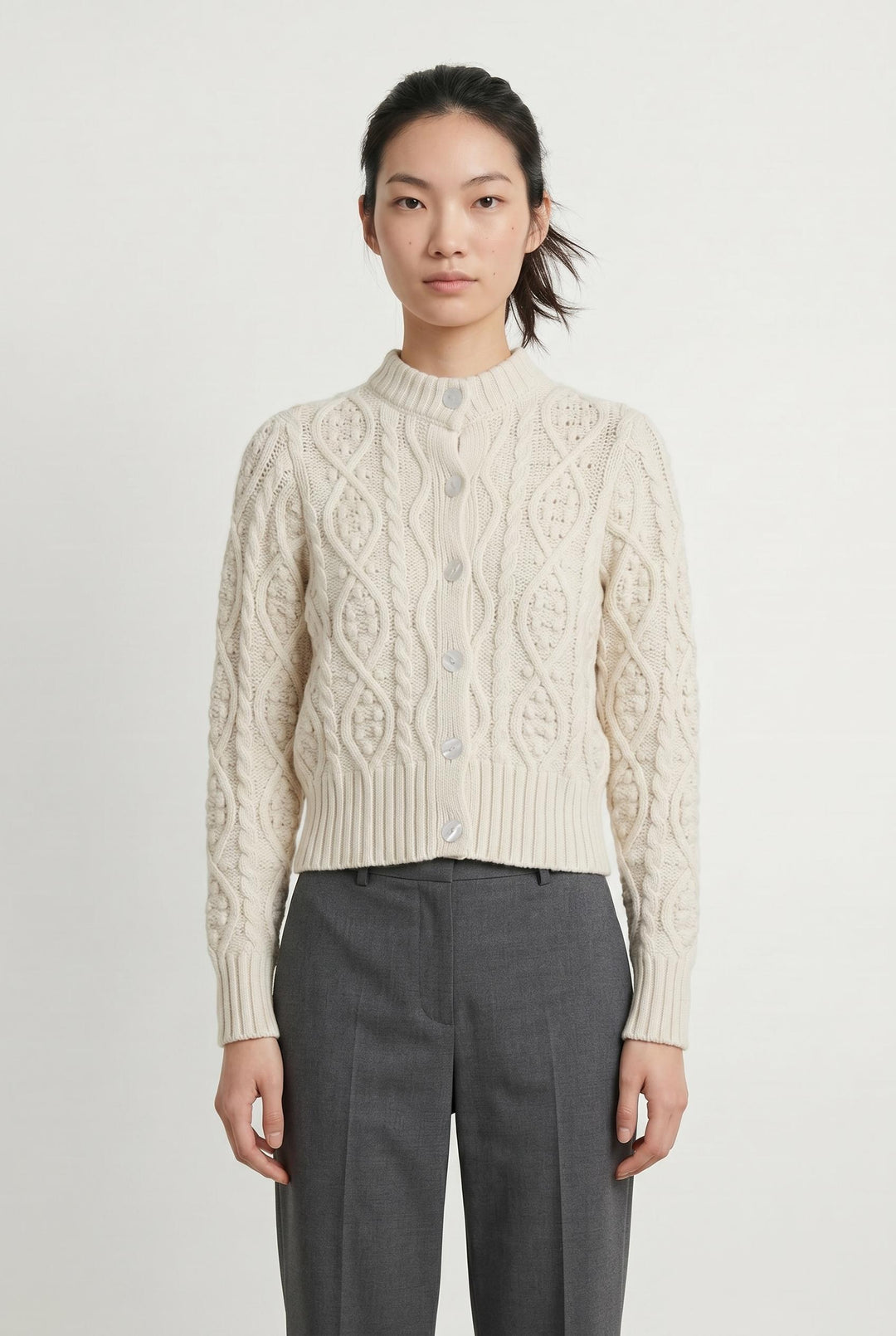 Gilet Beige - Taille XS/34 de la marque Petite Mendigote | PARAD107513 - Vendu par Paradigme - Image 1