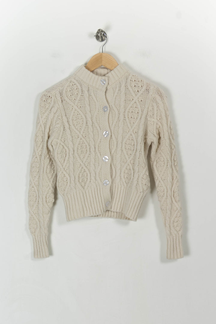 Gilet Beige - Taille XS/34 de la marque Petite Mendigote | PARAD107513 - Vendu par Paradigme - Image 2