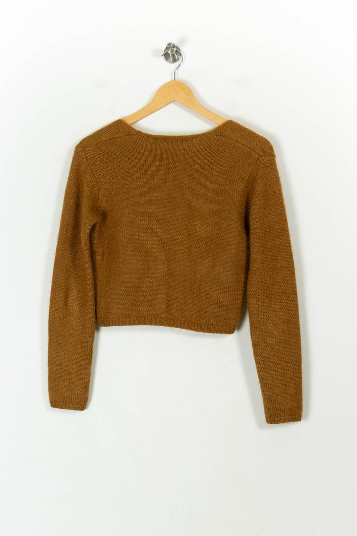 Gilet Court Marron - Taille S/36 de la marque Ekyog | PARAD107515 - Vendu par Paradigme - Image 4