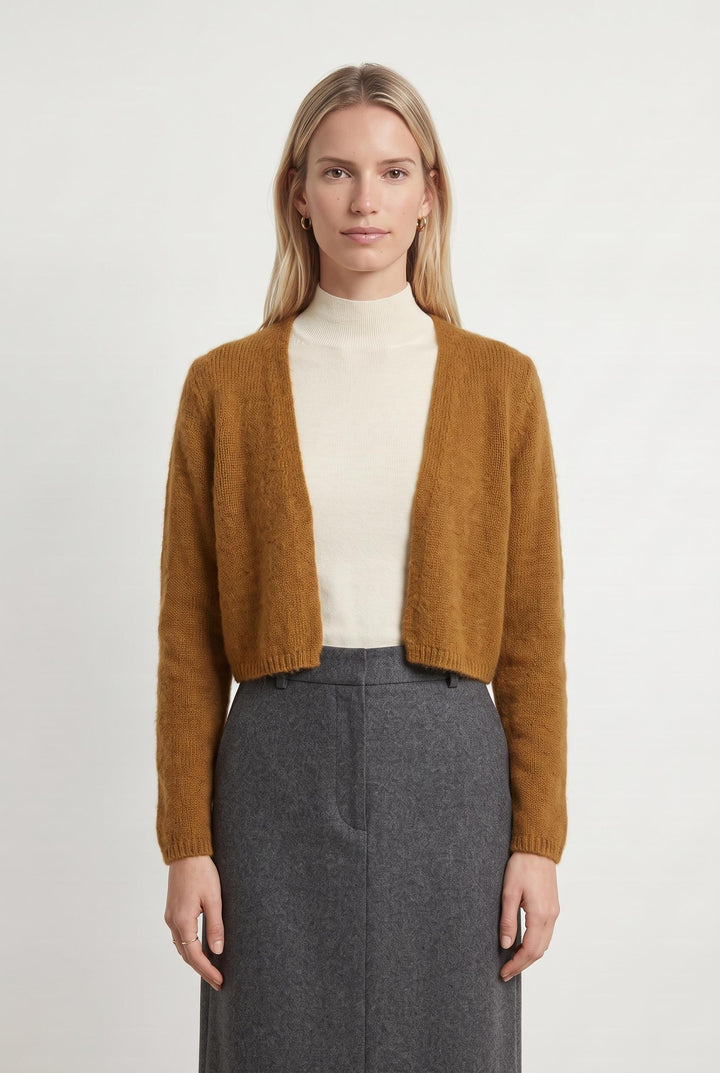 Gilet Court Marron - Taille S/36 de la marque Ekyog | PARAD107515 - Vendu par Paradigme - Image 1