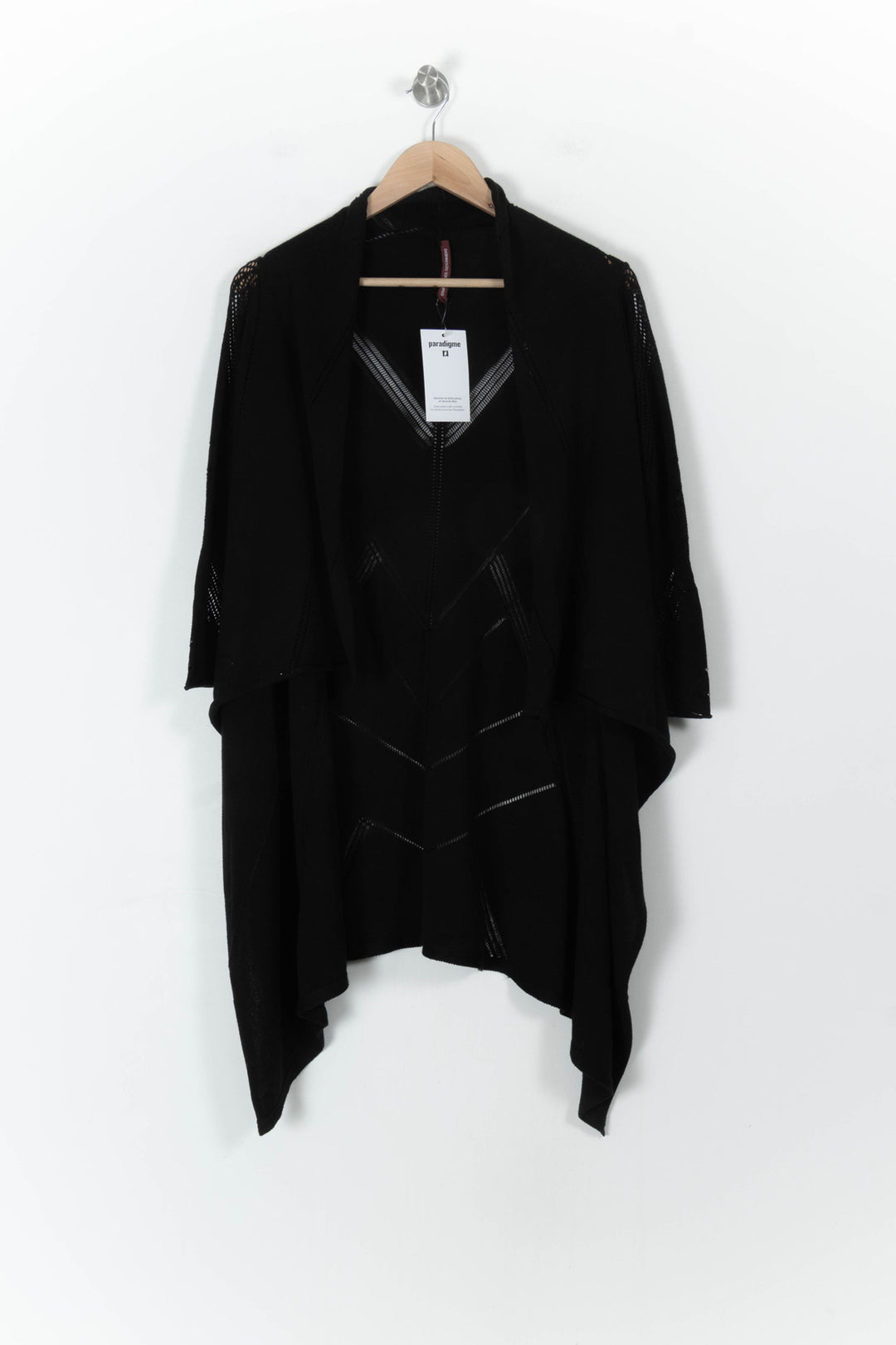 Cardigan Noir - Taille S/36 de la marque Comptoir des Cotonniers | PARAD107517 - Vendu par Paradigme - Image 2