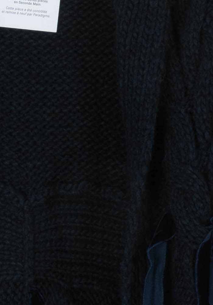 Cardigan Bleu - Taille M/38 de la marque Indies | PARAD107526 - Vendu par Paradigme - Image 3