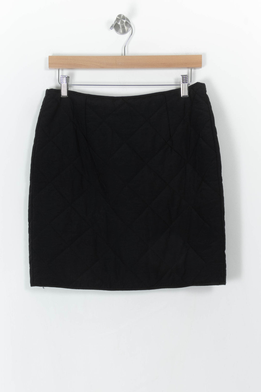 Jupe Matelassée Noire - Taille L/40 de la marque ba&sh | PARAD107527 - Vendu par Paradigme - Image 4