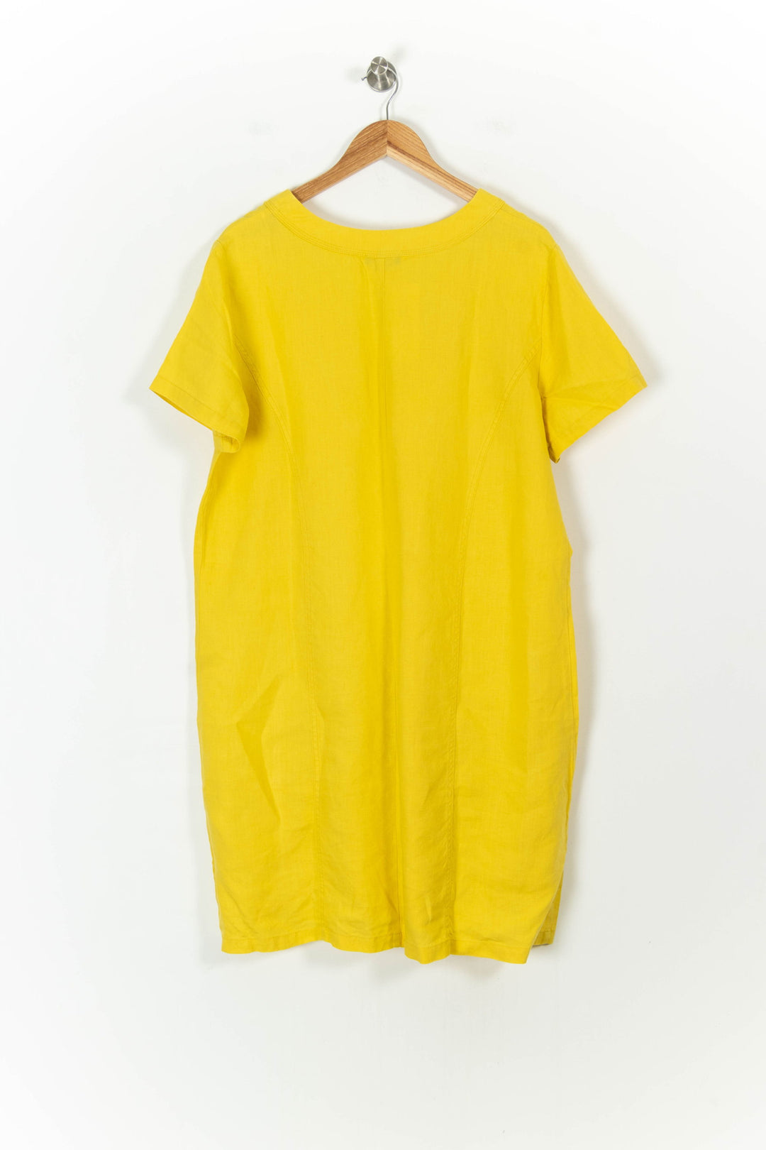 Robe Courte Jaune - Taille XXXL/46 de la marque Maison 123 | PARAD107539 - Vendu par Paradigme - Image 4