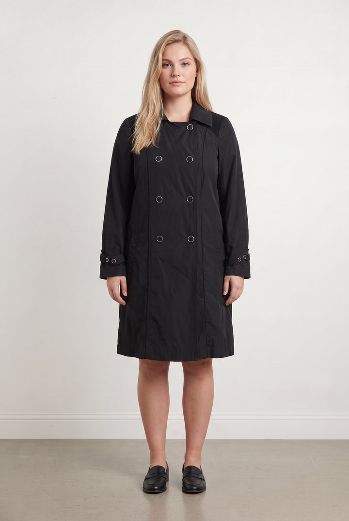 Trench Noir - Taille XL/42 de la marque Gerard Darel | PARAD107540 - Vendu par Paradigme - Image 1