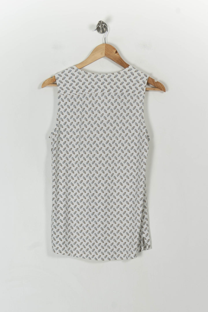 Débardeur Blanc et Noir - Taille S/36 de la marque Caroll | PARAD107541 - Vendu par Paradigme - Image 4