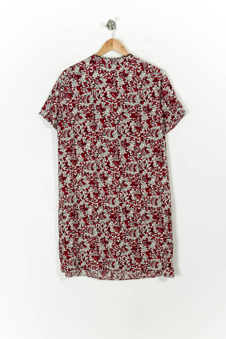 Robe Chemise Rouge et Blanc - Taille XXL/44 de la marque Gerard Darel | PARAD107543 - Vendu par Paradigme - Image 4