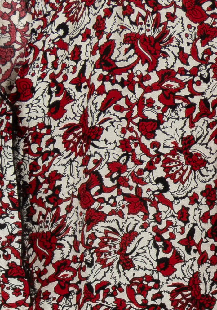 Robe Chemise Rouge et Blanc - Taille XXL/44 de la marque Gerard Darel | PARAD107543 - Vendu par Paradigme - Image 3
