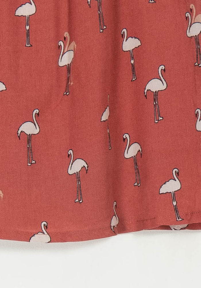 Jupe Courte Rouge - Taille S/36 de la marque Grace & Mila | PARAD107550 - Vendu par Paradigme - Image 3
