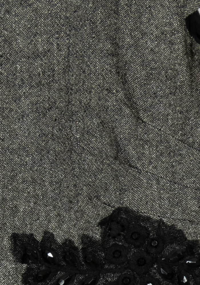 Robe Midi Grise - Taille L/40 de la marque Derhy | PARAD107553 - Vendu par Paradigme - Image 3