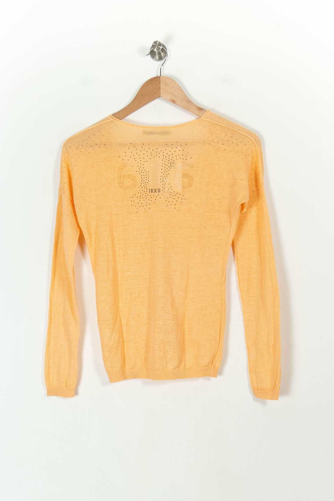 Pull Orange - Taille S/36 de la marque IKKS | PARAD107554 - Vendu par Paradigme - Image 4