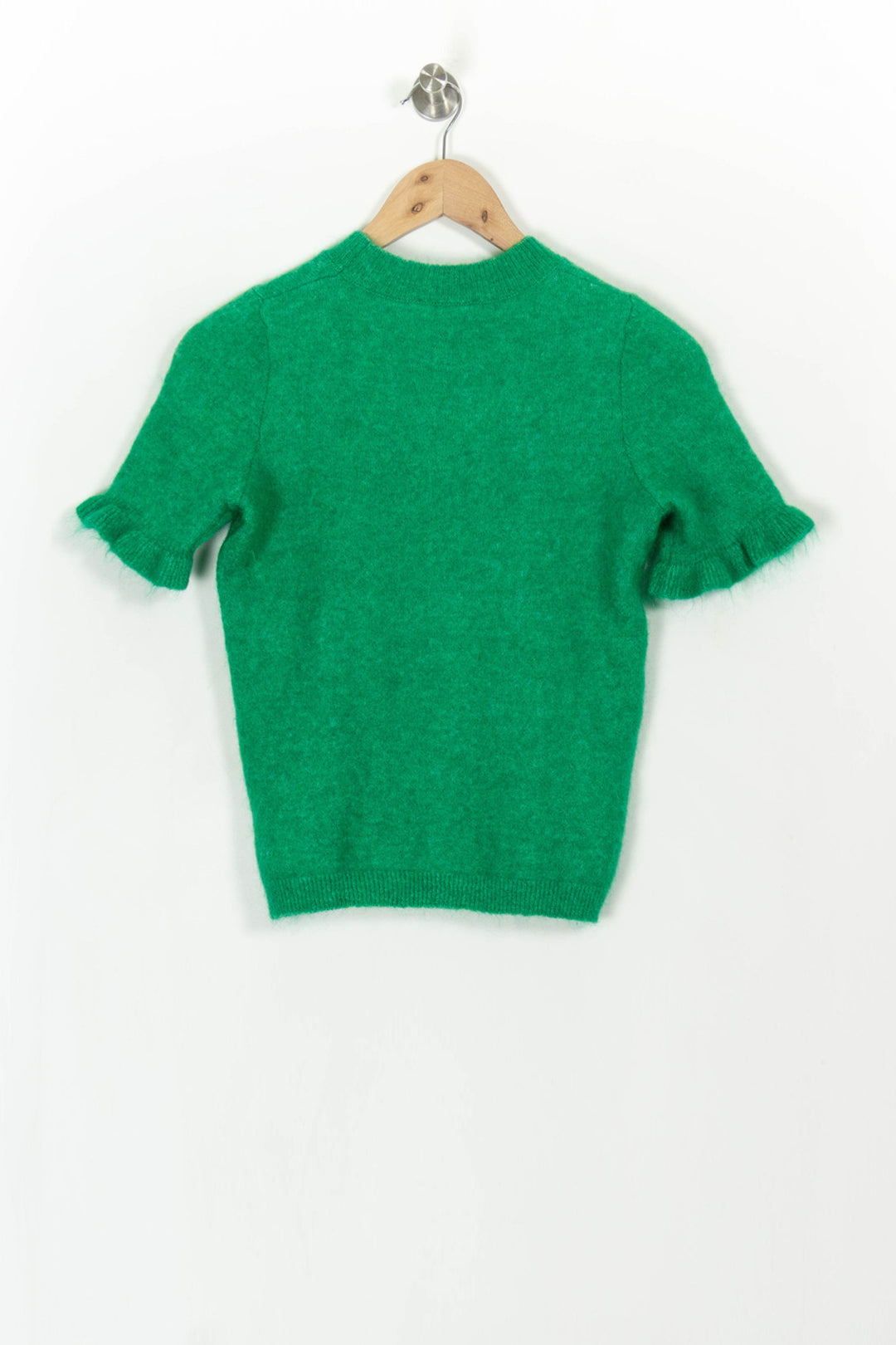 Pull Vert - Taille S/36 de la marque Sézane | PARAD107556 - Vendu par Paradigme - Image 4