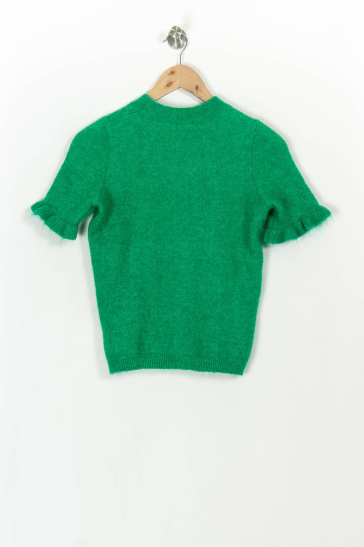 Pull Vert - Taille S/36 de la marque Sézane | PARAD107556 - Vendu par Paradigme - Image 4
