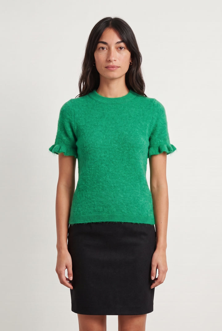 Pull Vert - Taille S/36 de la marque Sézane | PARAD107556 - Vendu par Paradigme - Image 1