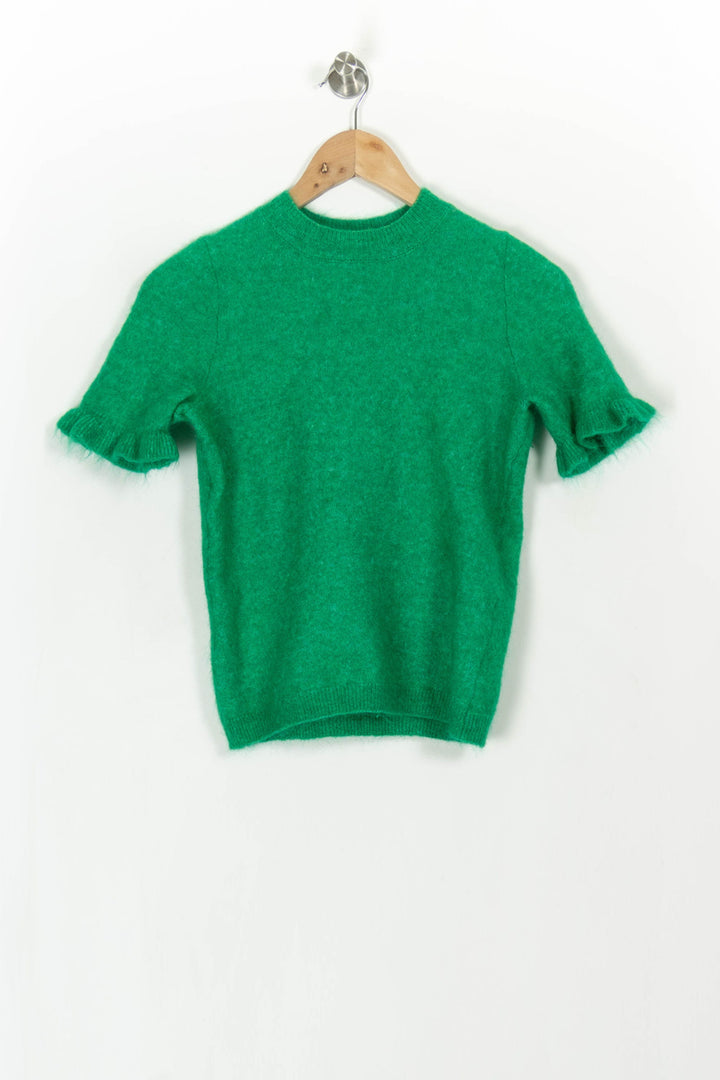 Pull Vert - Taille S/36 de la marque Sézane | PARAD107556 - Vendu par Paradigme - Image 2
