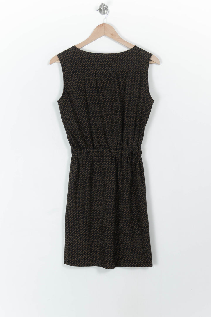 Robe Sans Manches Marron - Taille S/36 de la marque La Fée Maraboutée | PARAD107557 - Vendu par Paradigme - Image 4