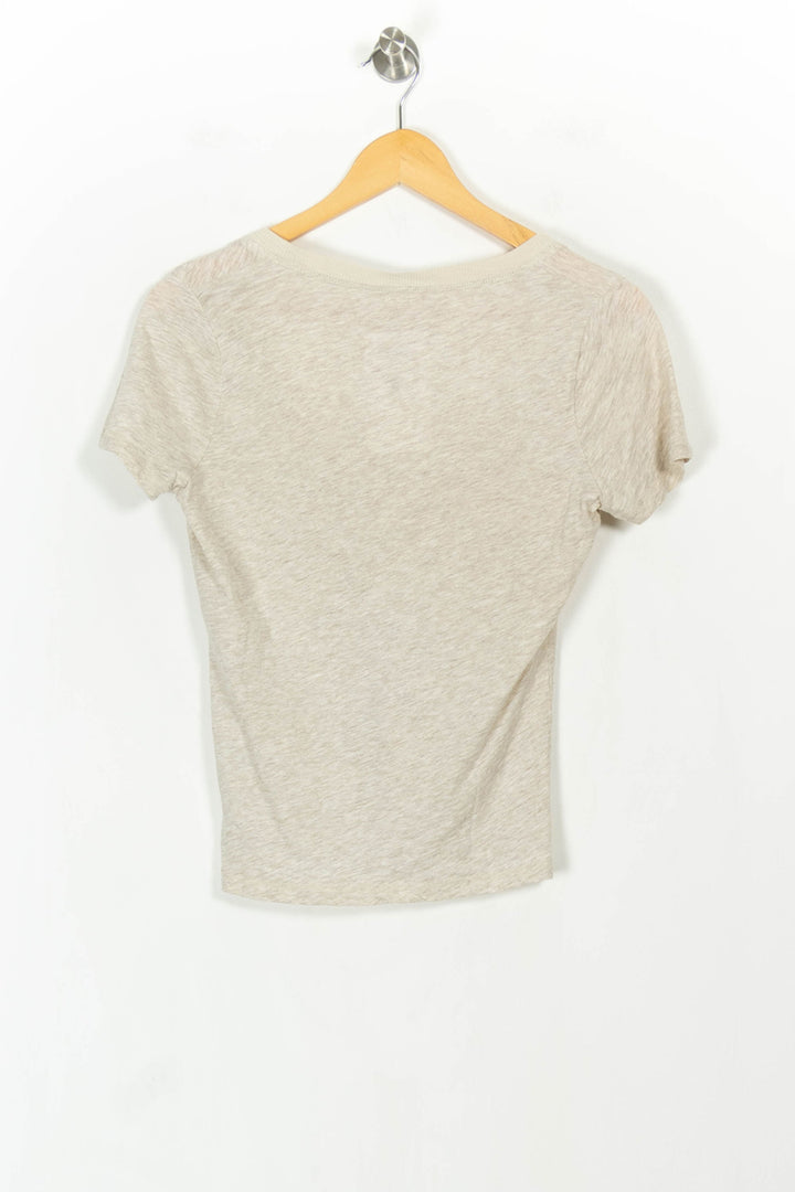 T-shirt Beige - Taille XS/34 de la marque Ekyog | PARAD107558 - Vendu par Paradigme - Image 4