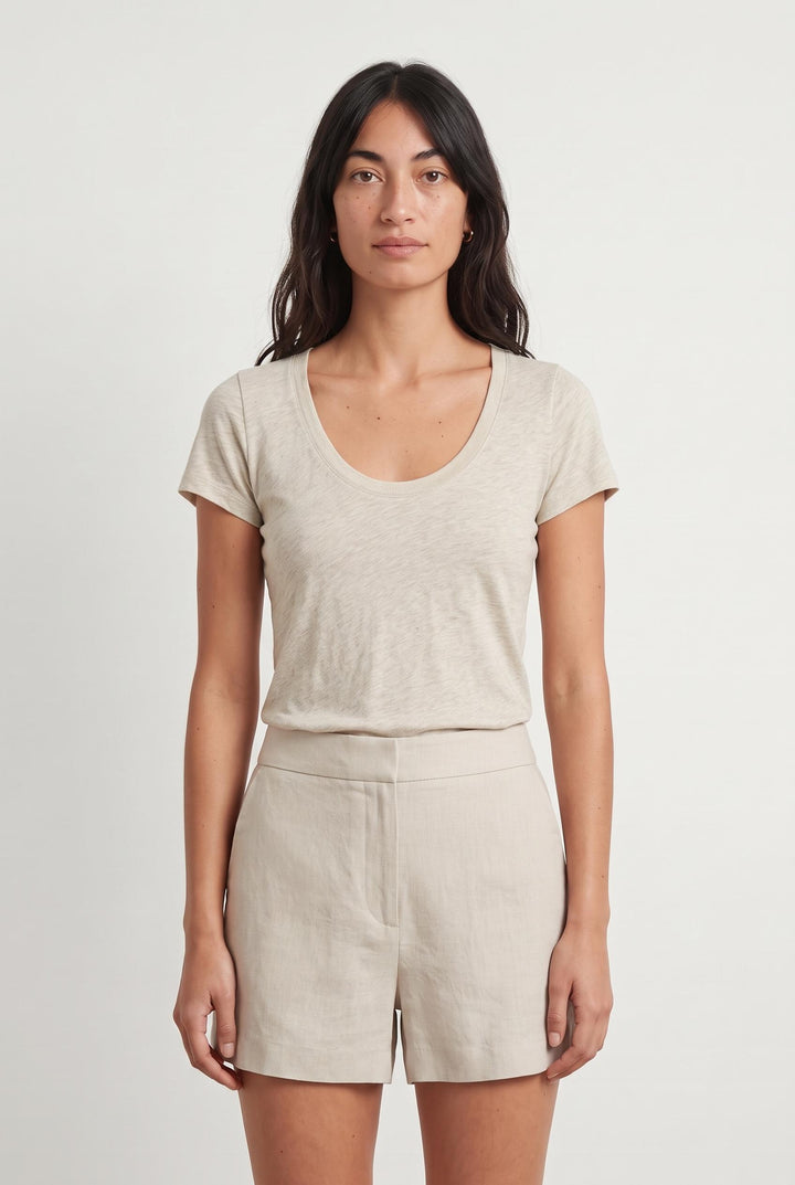 T-shirt Beige - Taille XS/34 de la marque Ekyog | PARAD107558 - Vendu par Paradigme - Image 1