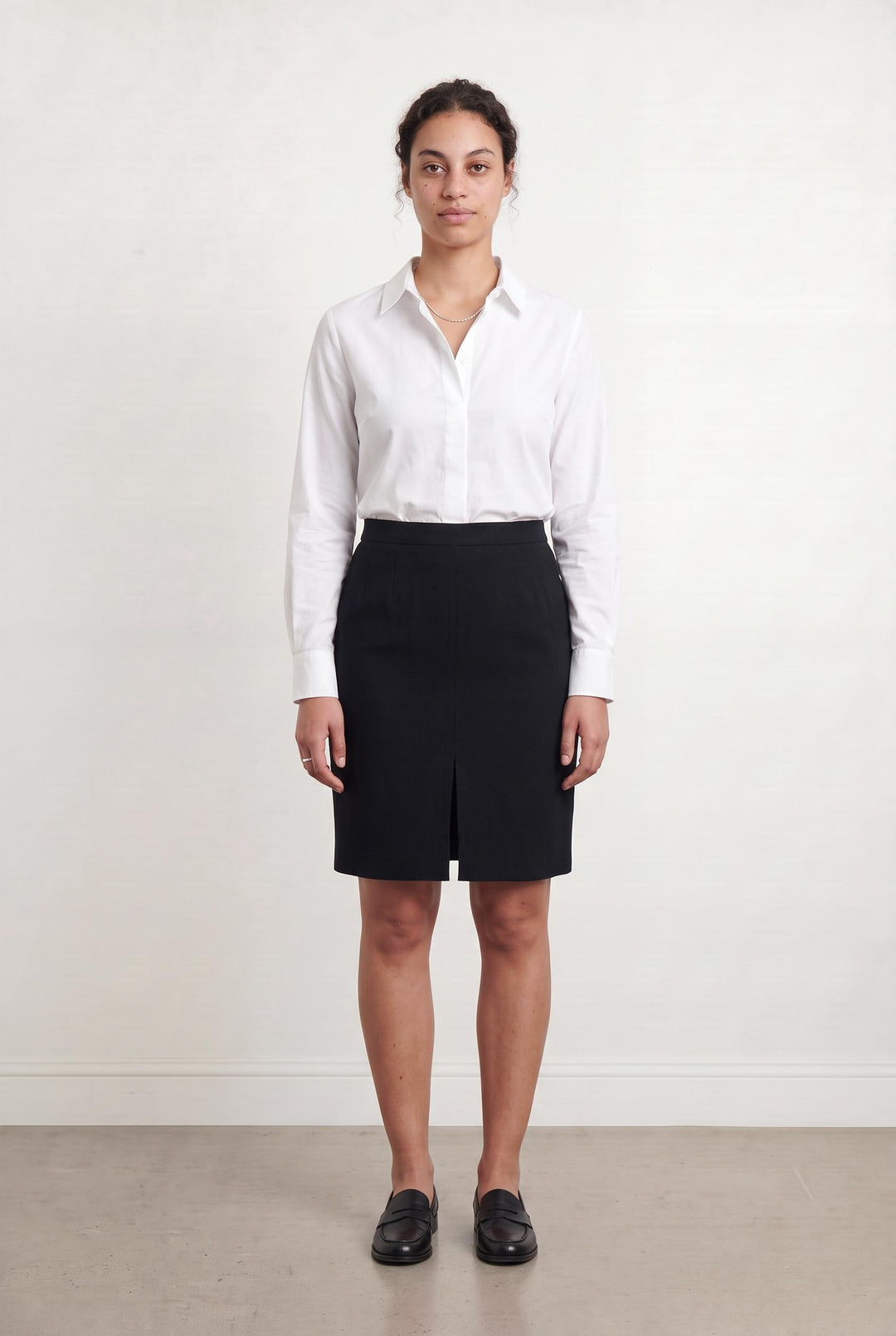 Jupe Droite Bleue - Taille L/40 de la marque Rodier | PARAD107560 - Vendu par Paradigme - Image 1