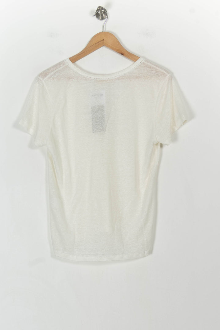 Tee-shirt Beige - Taille L/40 de la marque Vanessa Bruno | PARAD107562 - Vendu par Paradigme - Image 4