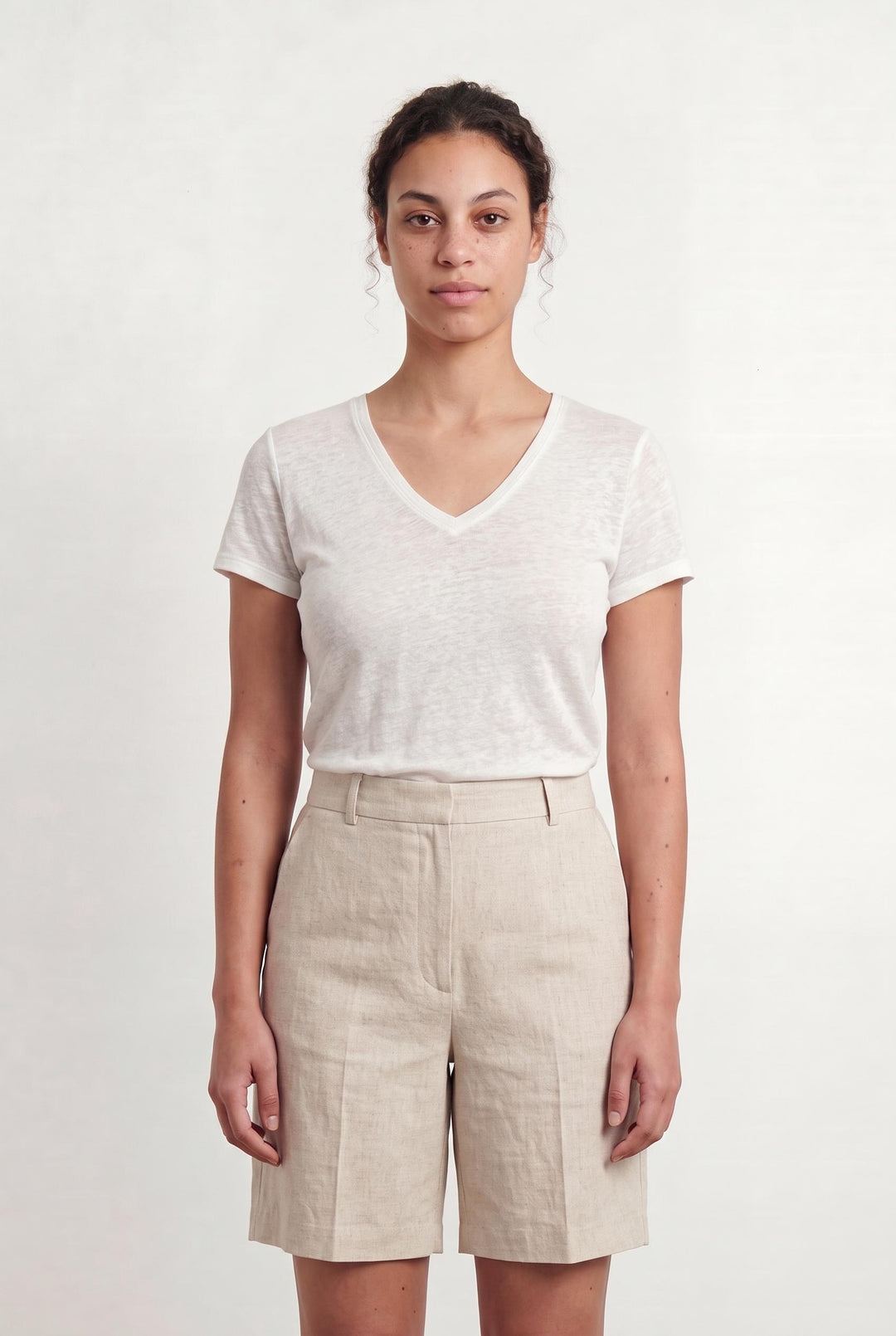 Tee-shirt Beige - Taille L/40 de la marque Vanessa Bruno | PARAD107562 - Vendu par Paradigme - Image 1