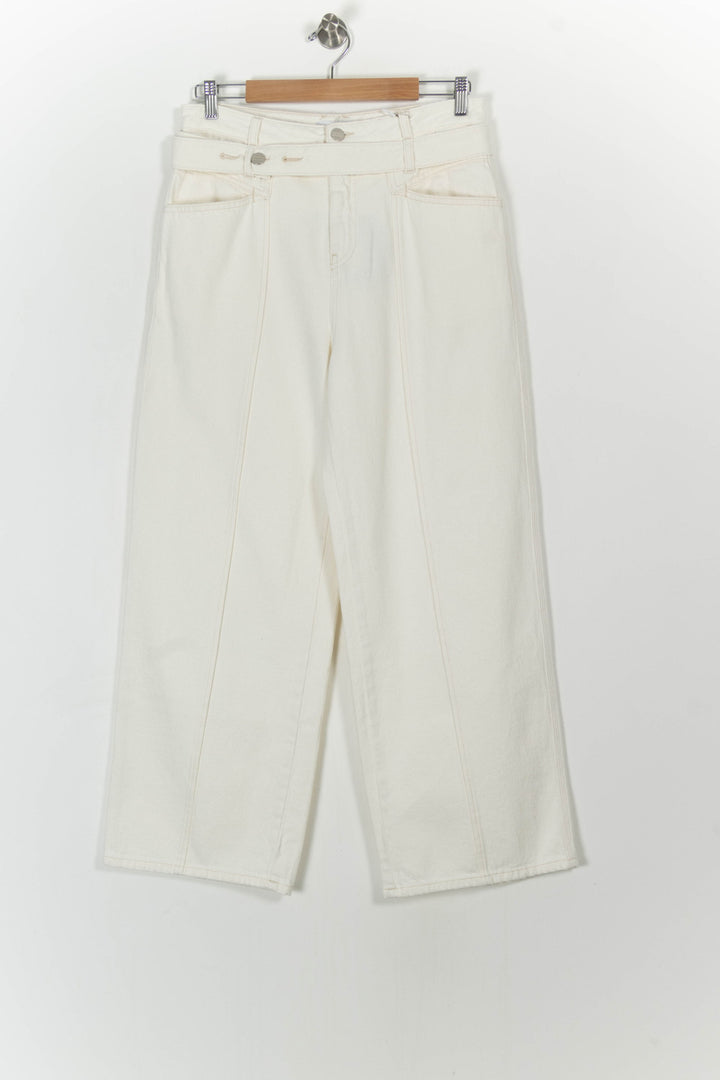 Jean Large Beige - Taille L/40 de la marque Closed | PARAD107564 - Vendu par Paradigme - Image 2