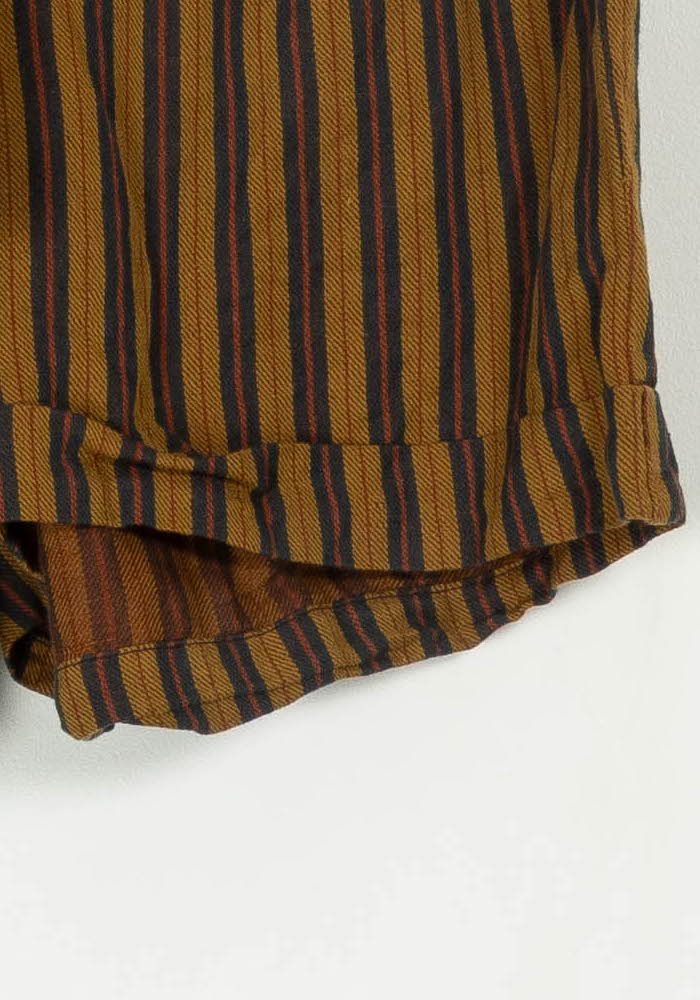 Short Rayé Marron et Noir - Taille XS/34 de la marque Ekyog | PARAD107565 - Vendu par Paradigme - Image 3