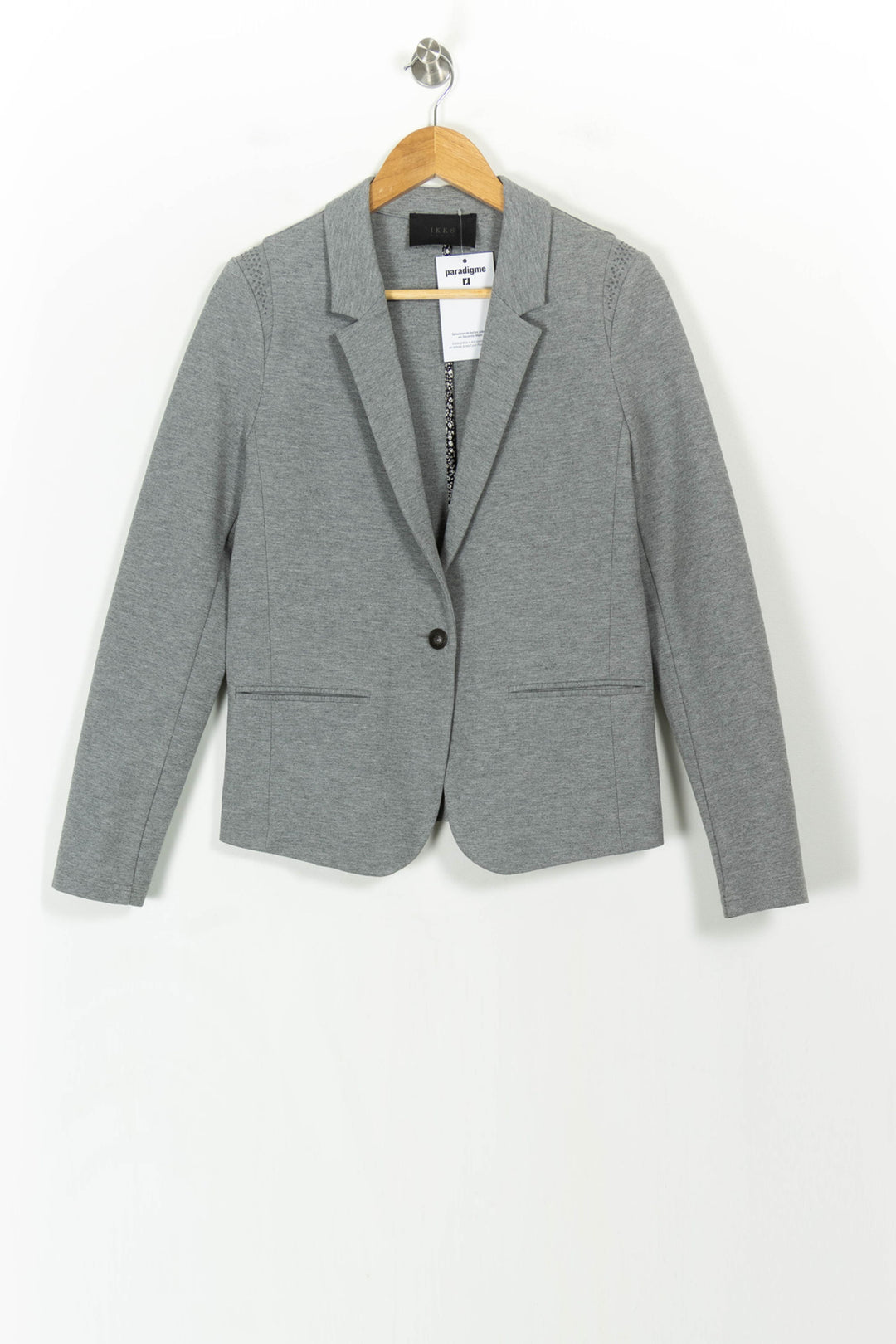Blazer Gris - Taille XL/42 de la marque IKKS | PARAD107569 - Vendu par Paradigme - Image 2