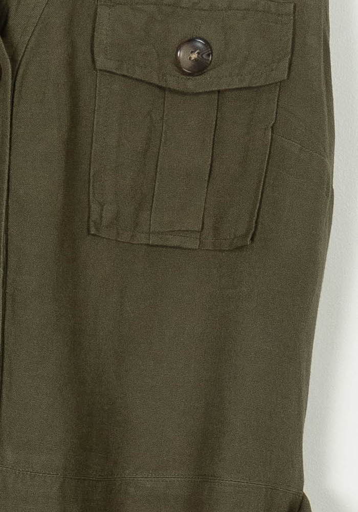 Robe Sans Manches Verte - Taille XL/42 de la marque Caroll | PARAD107571 - Vendu par Paradigme - Image 3