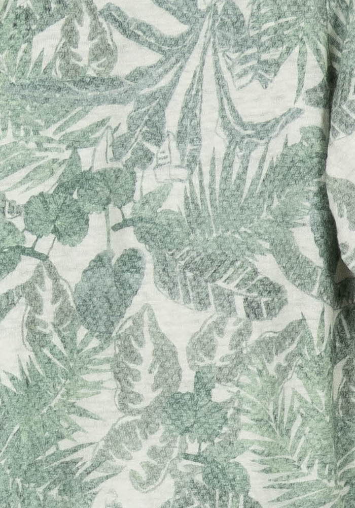 Chemise Verte et Blanche - Taille L/40 de la marque Caroll | PARAD107574 - Vendu par Paradigme - Image 3