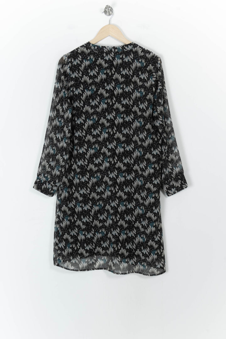Robe Noire et Grise - Taille L/40 de la marque La Fée Maraboutée | PARAD107575 - Vendu par Paradigme - Image 4