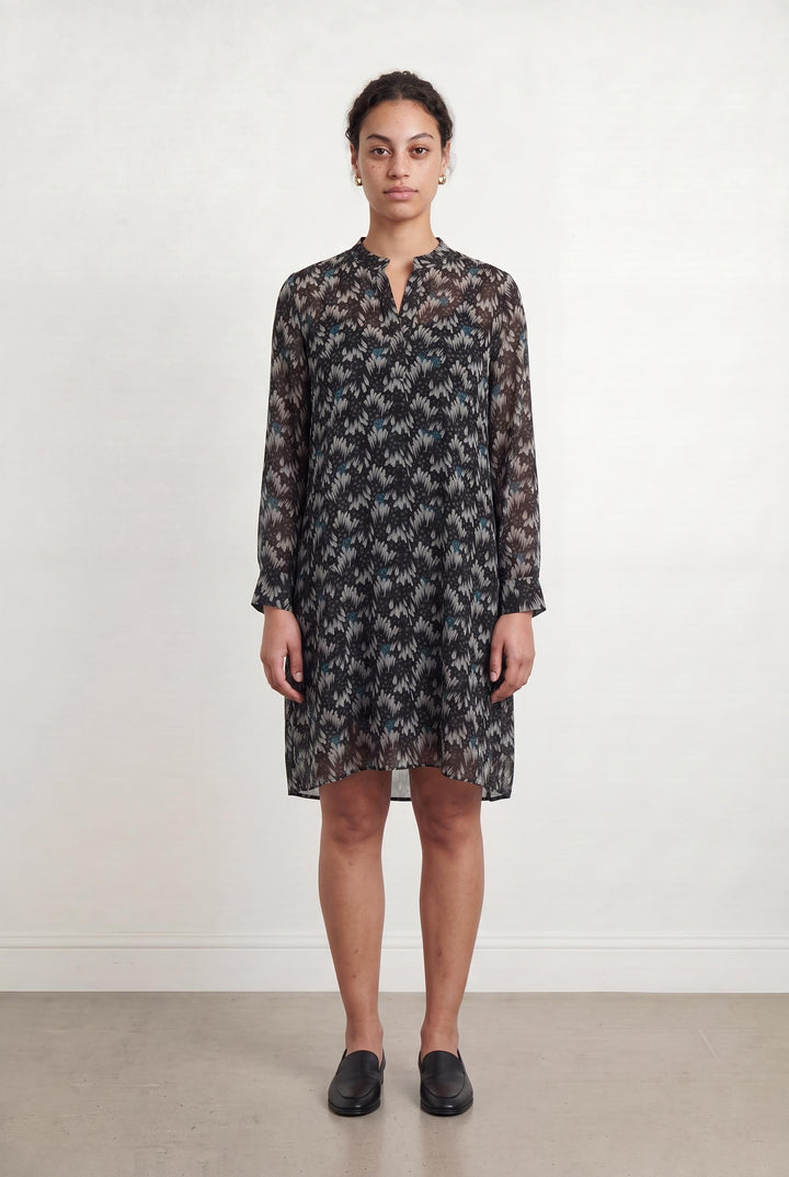 Robe Noire et Grise - Taille L/40 de la marque La Fée Maraboutée | PARAD107575 - Vendu par Paradigme - Image 1