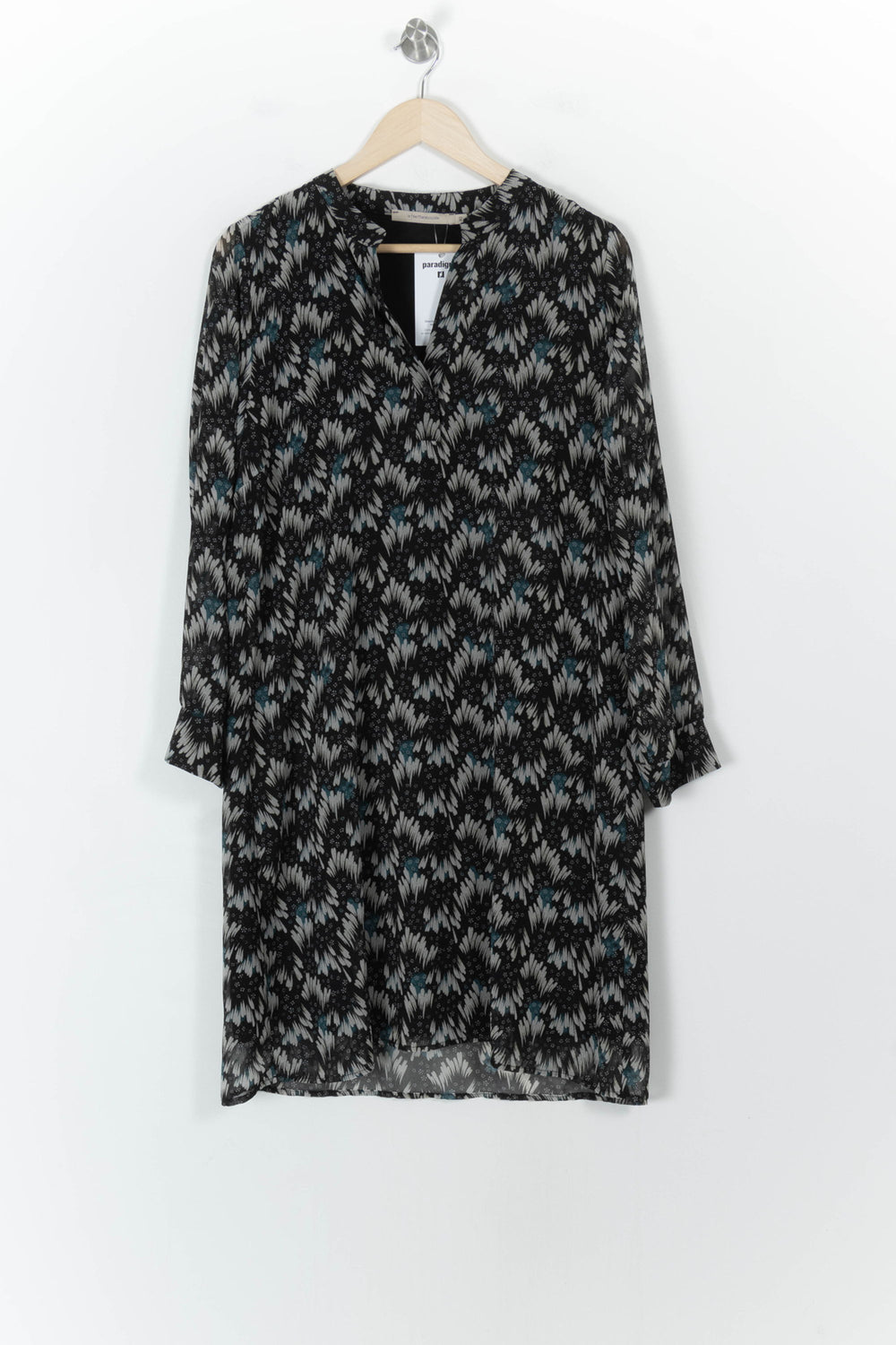 Robe Noire et Grise - Taille L/40 de la marque La Fée Maraboutée | PARAD107575 - Vendu par Paradigme - Image 2